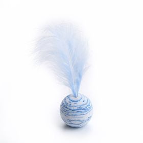 Cat-related Products Feather EVA Material Lightweight Foam Ball Throwing Toy