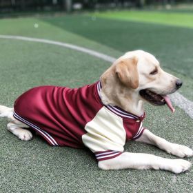 Baseball Uniform Pet Clothing Medium Large Dog Golden Retriever Labrado
