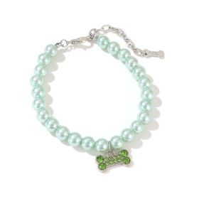 Pet Supplies Collar Pearl Cat Necklace Ornament