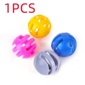 Pet Cat Toy Color Plastic Bell Ball