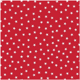 BANDANNA Twinkle Stars Red