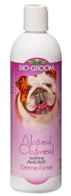 BIO-GROOM Natural Oatmeal Anti-Itch Creme Rinse 12oz