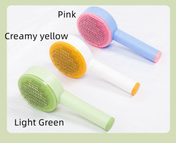 Pet Comb Curved Needle Massage Comb Cat Dog Hair Removal Brush Special Comb For Cleaning Long Hair