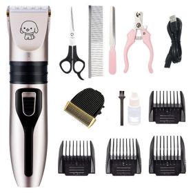 Dog Clippers Dog Hair Clippers Cordless Dogs Grooming Kit Cat Hair Trimmer Pet Grooming Tool USB Rechargeable