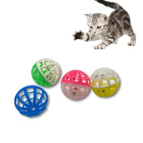 Hollow Bell Ball Pet Toys; Cat Ball Toys For Small Medium Large; Pet Supplies