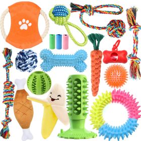 Rope Pet Chew Toy For Dog & Cat; Bite Resistant Dog Chew Toy; Interactive Dog Squeaky Toys