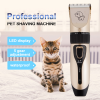 Rechargeable Dog Hair Trimmer USB Charging Electric Scissors Pet Hair Trimmer Animals Grooming Clippers Dog Hair Cut Machine XH