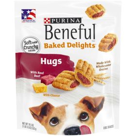 Purina Beneful Real Beef & Cheese Crunchy Treats for Dogs19.5 oz Pouch