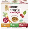 Purina Beneful Medleys Wet Dog Food Variety Pack Chicken Lamb Beef 3 oz Cans (30 Pack)