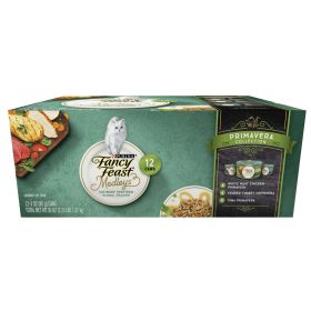Purina Fancy Feast Medleys Wet Cat Food Variety Pack, 3 oz Tubs (12 Pack)