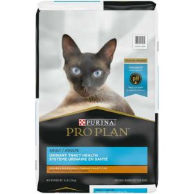Purina Pro Plan Urinary Tract Health Chicken Rice Dry Cat Food, 16 lb Bag