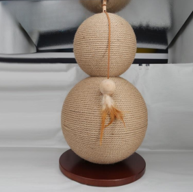 Sisal Scratch-resistant Spherical Pear-shaped Fun Cat Climber