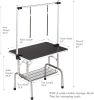 Professional Dog Pet Grooming Table Large Adjustable Heavy Duty Portable w/Arm &amp; Noose &amp; Mesh Tray