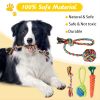 Rope Pet Chew Toy For Dog & Cat; Bite Resistant Dog Chew Toy; Interactive Dog Squeaky Toys