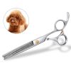 7.0"Pet Dog Grooming Scissors Combine Cutting With Sparse Blending And Texturing Trimmer Scissors