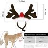 Dog Christmas Reindeer Antlers Headband Classic Elk Hat Headwear Pet Costumes Accessories pet gift