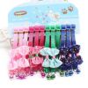 Pet Cat Bow Tie Collar With Bell Adjustable Collar Nylon Collar Puppy Safety Casual Necklace Pet Cat Leash Accessories