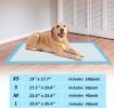 ScratchMe Super-Absorbent Waterproof Dog and Puppy Pet Training Pad; Housebreaking Pet Pad; 100-Count Extra Small-Size; 13''X17.7''; Blue