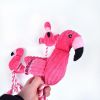 Plush Flamingo Pet Squeaky Toys for Small Dogs Clean Teeth Puppy Dog Chew Toy Squeak Pets Accessories Dog Supplies Octopus Chick