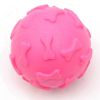Rubber Squeaky Dog Ball Creative Funny Dog Bite Ball Pet Chew Ball Toy Bite Resistant Ball Pet Chew Squeaky Toy