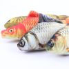 Pet Soft Fish Shape Cat Toy Simulation Fish Toys Funny Cat Chewing Playing Supplies