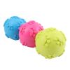 Rubber Squeaky Dog Ball Creative Funny Dog Bite Ball Pet Chew Ball Toy Bite Resistant Ball Pet Chew Squeaky Toy