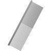 19*3CM Pet Dematting Comb-Stainless Steel Pet Grooming Comb for Dogs and Cats Gently Removes Loose Undercoat Mats Tangles and Knots