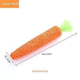 Sound Carrot Kittens Molar Rod Cat Scratch Board