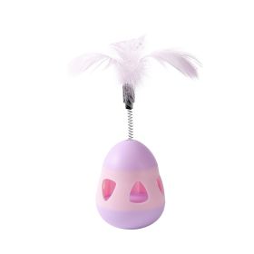 Roly-poly Toy Feather Cat Cudgel