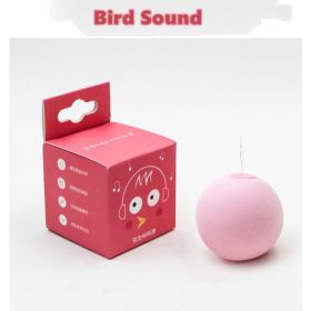 Smart Cat Toy Interactive Ball Cat Toy Pet Playing Ball Pet Creak Supplies Products Cat Toy Ball For Pets (Color: Pink)