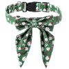 Sunflower Christmas Pet Collar Pet Bow Tie Collar With Adjustable Buckle For Dogs And Cats
