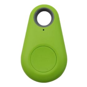 1pc Smart Mini GPS Finder BT Tracer Pet Kids GPS Locator Tag Alarm Wallet Key Tracker (Color: green, size: One-size)