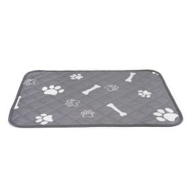 Pet Diaper Pad Reusable Washable Absorbent Non-Slip Waterproof Diaper Diaper Non-Wet; Dog Diaper Pad (Color: Printed, size: XXL)