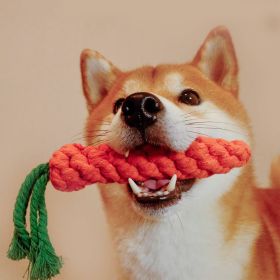 Dog Rope Toys For Grinding And Cleaning Teeth (Items: Carrot)