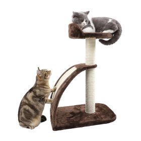 Indoor Cat Scratching Post Small Cat Tree Tower (type: Style D, Color: As pic show)