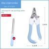 Pet nail clippers dog cat stainless steel nail clippers; Professional Pet Nail Clippers and Trimmer - Best for Dogs; Small Cats