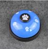 Pet training bell dog paw print bell ringer pet trainer cat bell ringer