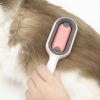 Pet Hair Remover For Dog & Cat; Silicone Dog Hair Brush; Cat Hair Comb; Pet Grooming Massage Tool