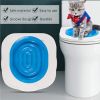 Cat toilet trainer cat toilet squatting potty sitter pet supplies
