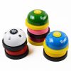 Pet Toy Training Called Dinner Small Bell Footprint Ring Dog Toys For Teddy Puppy Pet Call