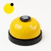 Pet Toy Training Called Dinner Small Bell Footprint Ring Dog Toys For Teddy Puppy Pet Call
