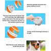 Rolling Ball for Dogs; Pet Dog Mental Stimulation Toys | Made of Natural Rubber; Active Rolling Ball for Dog Puppies and Cats; Happy; Intelligent Inte