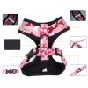 4Pcs Set Reflective No Pull Dog & Cat Harness Collar Leash With Dog Poop Bag For Small Medium Dog