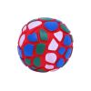 Dog Chew Toy Natural Rubber Puzzle Ball Dog Geometric Safety Toys Ball for Small Medium Large Dogs Playing Pet Training Supplies