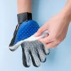 Pet Hair Removal Gloves Massager Bath Cleaning Tool For Dogs Cats