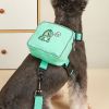 Pet Harness And Leash Set For Dog & Cat; No Pull Dog Vest Harness With Backpack; Cute Dog Leash