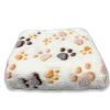 Soft and Fluffy High Quality Pet Blanket Cute Cartoon Pattern Pet Mat Warm and Comfortable Blanket for Cat and Dogs Pet Supplies