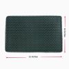 Cat Litter Mat; Kitty Litter Trapping Mat; Double Layer Mats with MiLi Shape Scratching design; Urine Waterproof; Easy Clean; Scatter Control 21" x 14