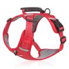 No Pull Pet Harness For Dog & Cat; Adjustable Soft Padded Large Dog Harness With Easy Control Handle