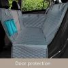 Active Pets Car Seat Cover for Dogs and cats; Standard Dog Seat Cover for Back Seat Use 100% Waterproof; Scratch Proof Pet Covers for Travel